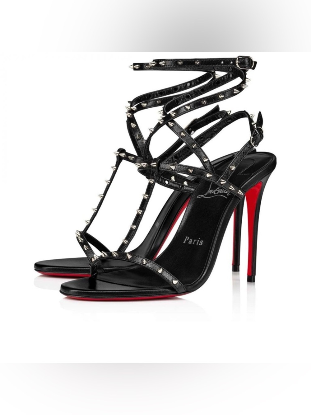Christian Louboutin Bombina Studded High Heel Sandals